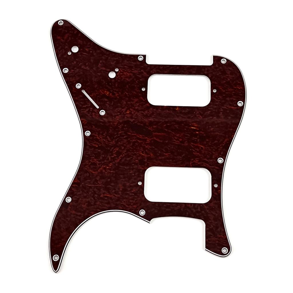 Standard 11 Holes 6 Strings Guitar HH Pickguards Fit for Modern Guitar Bass Style Pickguard Guard Scratch Plate Screws