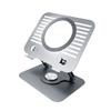 Foldable Computer Stand with Ventilation Holes Heat Dissipation Adjustable Rotations Height for 15.6inch Laptops