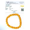 Jet Citrine Bracelet 8mm Natural Healing Crystal Bracelet for Wealth, Success & Positive Energy | Stretchable Beaded Gemstone Bracelet for Men &