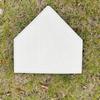 Baseball Plate Marker Portable Field Flat Design Sports Training Gear White