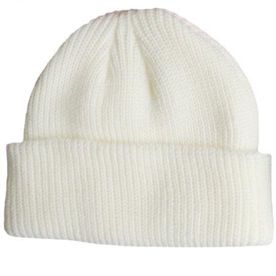 Korean unisex solid color fashion hexagonal beanie knit hat hip-hop pullover hat ski hat wool hat