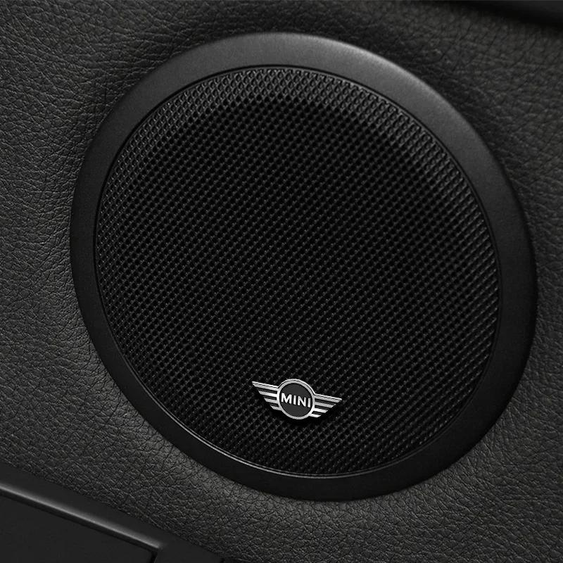 2/4 pezzi Distintivo Emblema Adesivo in Alluminio 3D per MINI E90 COOPER S JCW R55 R56 R60 R61 F54 F55 F56 F57 F60 One R50 Accessori ycahd11
