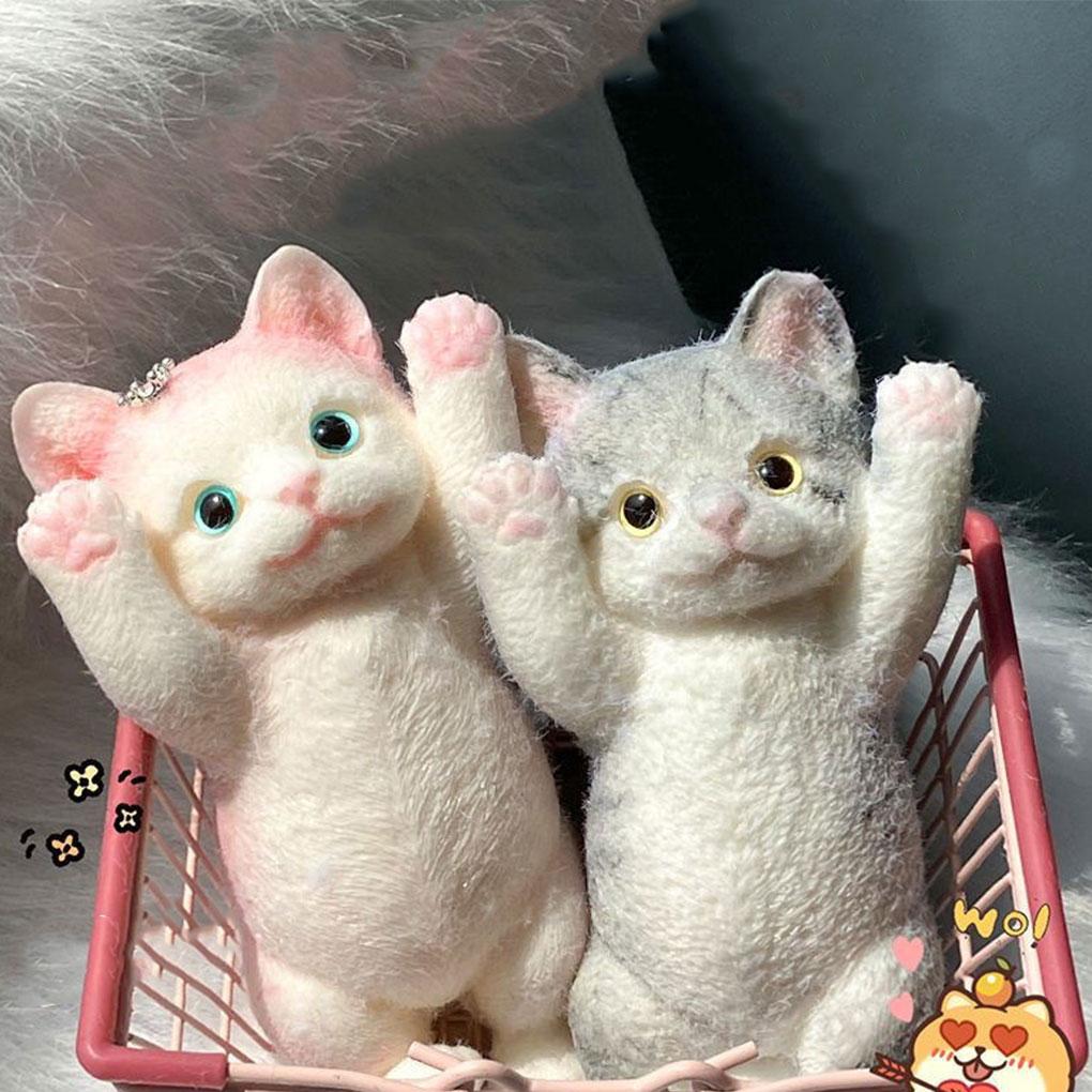 TPR Squeeze Away Stress With Cat-shaped Sensory Toys Work Study And Leisure Stress Relieving Toys