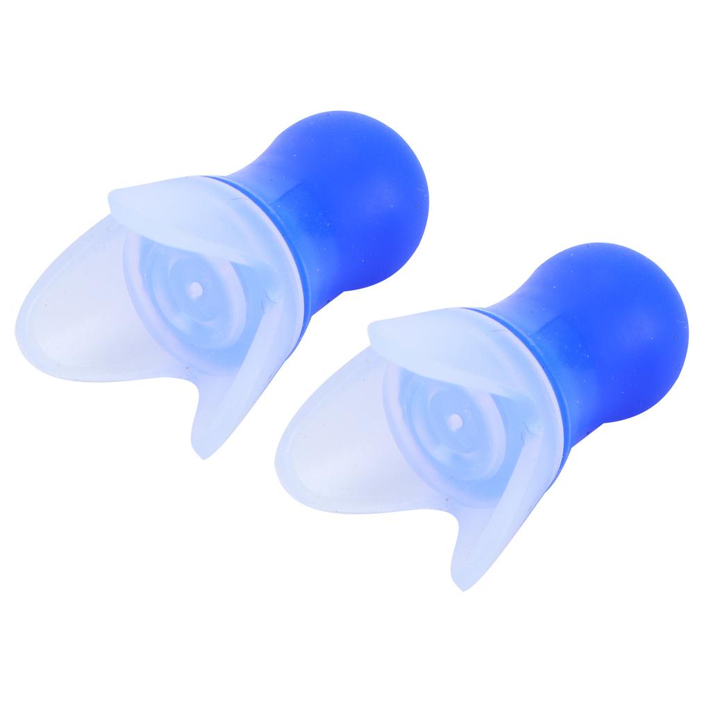 Swimming Waterproof Earplugs Flying Noise Reduction Silicone Ear Plug with Black Sealing Bottle