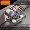 Beifu Double-Layer Pull-Out Kitchen Dish Organizer