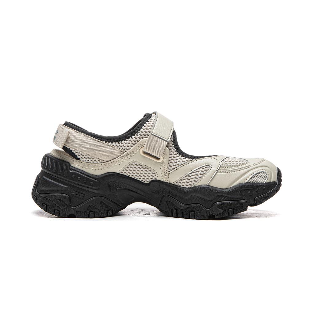 Li Ning Brown Sugar Slip Resistant, Abrasion Resistant, Lightweight River Trekking Shoes Women's Beige AGUW014-3