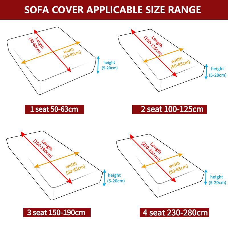 Solidastic Seat Cushion Cover Stretch Sofa Covers For Living Room Furniture Protector Sofa Slipcover Couch Cover Removable