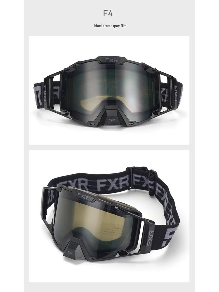 Neue FXR Doppelschicht-Anti-Fog-Brille für Offroad, Mountainbiking und Skifahren.