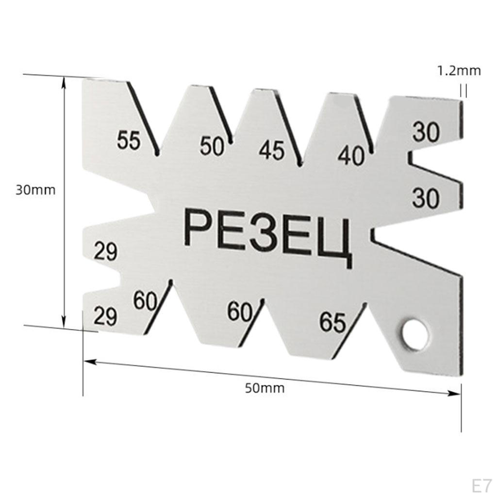 Angle Screw Pitch Thread