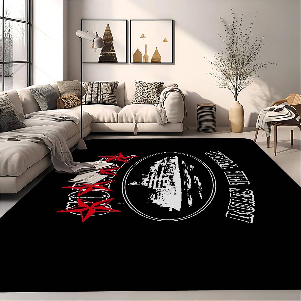 C_CorteizS Entrance Door Mat Nordic Style Bedroom Living Room Doormat Home Balcony Anti-Slip Modern Home Decor