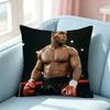 Iron Mike Tyson Knockout King Pillow Case Square DoubleSided Sofa Cushion Cover Bedroom Bedside Pillow