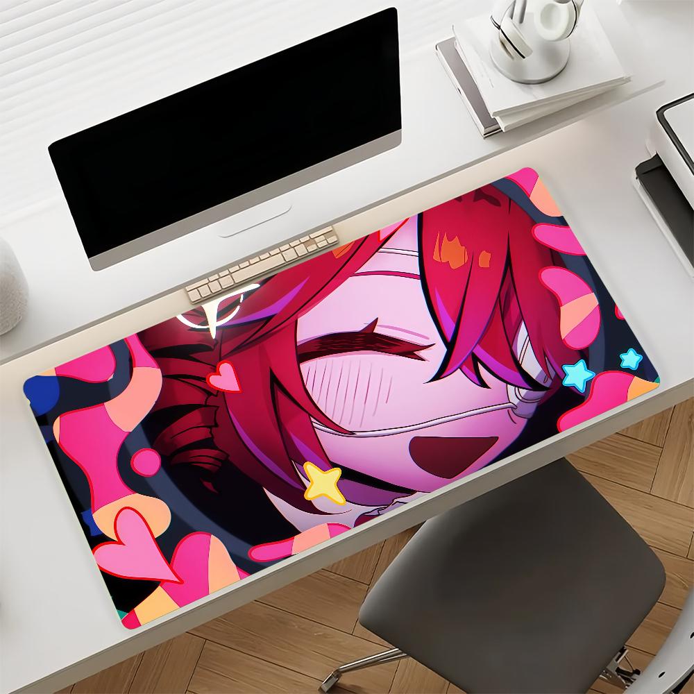 Tappetino Mouse Cantante Virtuale Kasane T-Teto Gomma Antiscivolo Tappetino per Computer da Gioco Equilibrio Decorazione Deskmat Laptop Ufficio Grande