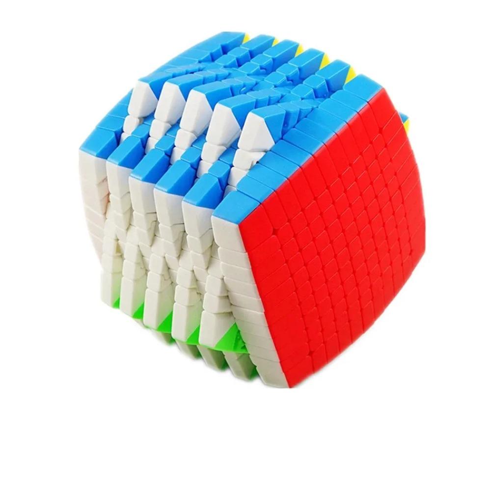 Shengshou Pillowed 8x8 9x9 10x10 11x11 Magic Puzzle Cube Professional Sengso Bread Speed Cube Magico Speed Cube Educational Toys