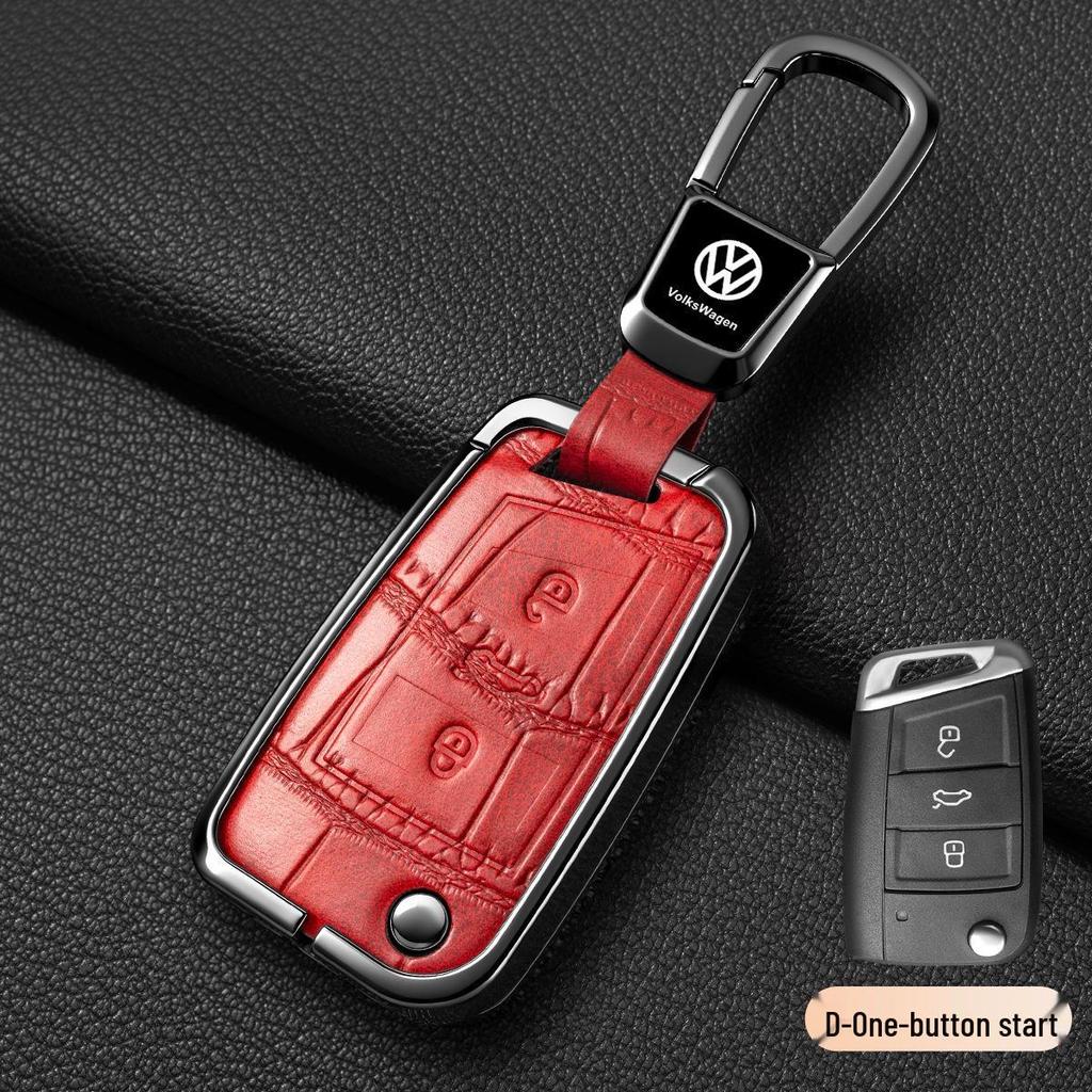 Volkswagen Passat 2017-2018 Schlüsseletui & Schutzhülle mit Haken.
