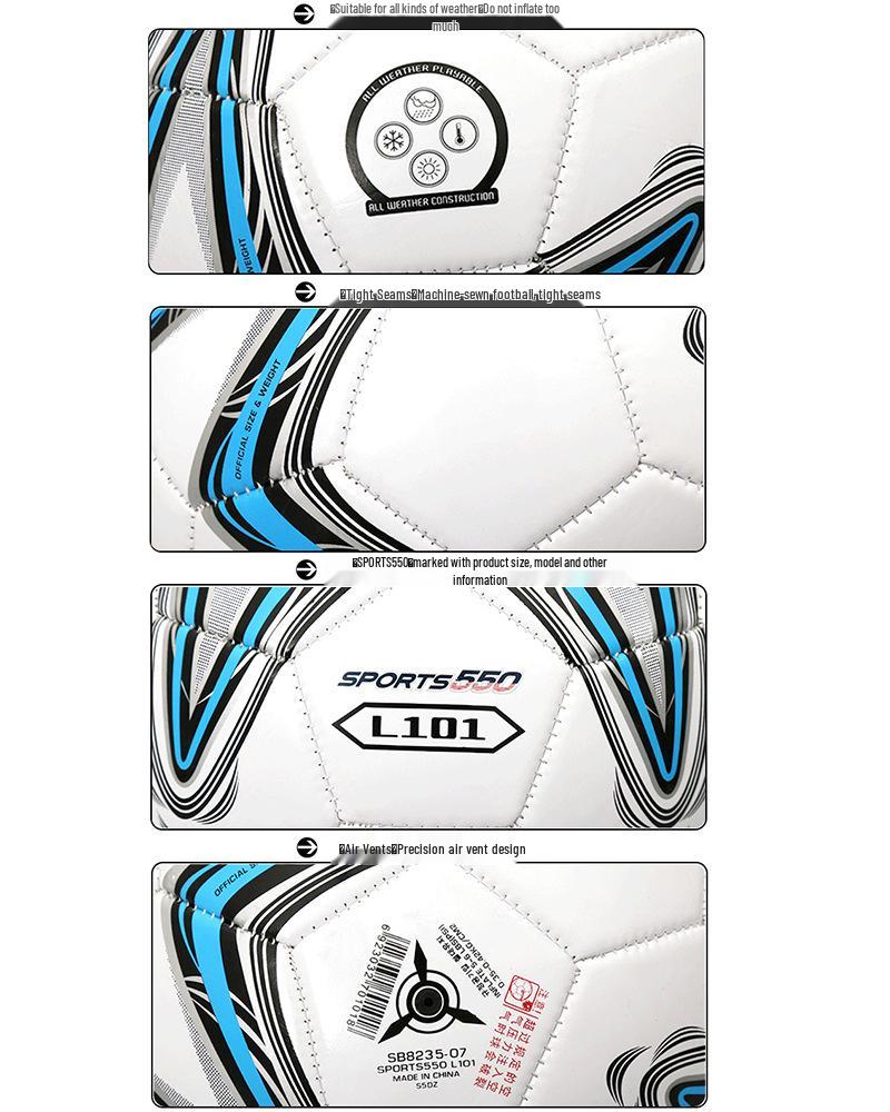 Sata SB8233 Youth Training Football Size 5 SB8235 Adult Machine-Sewn Football