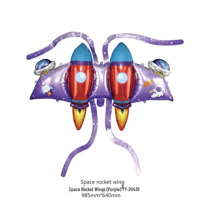 Colorful Children's Angel Wings Inflatable Butterfly Balloons for Night Market and Street Stall Decoration