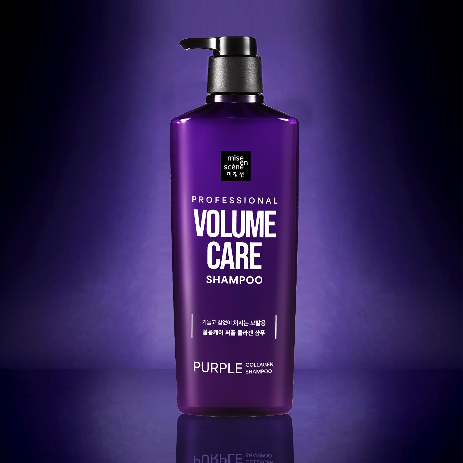 

[Mise en scene] Professional Damage, Volume, Шампунь для догляду за шкірою голови 680 мл, Кондиціонер для пошкоджень 680 мл Volume Care Shampoo 680ml