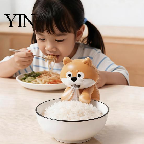 Cute Design Fan Clip-On Mini for Mug And Bowl Cooling, Elephant Animal Coffee Kitchen Clip Chiller, Portable Desktop Beverage Blower, Hanging