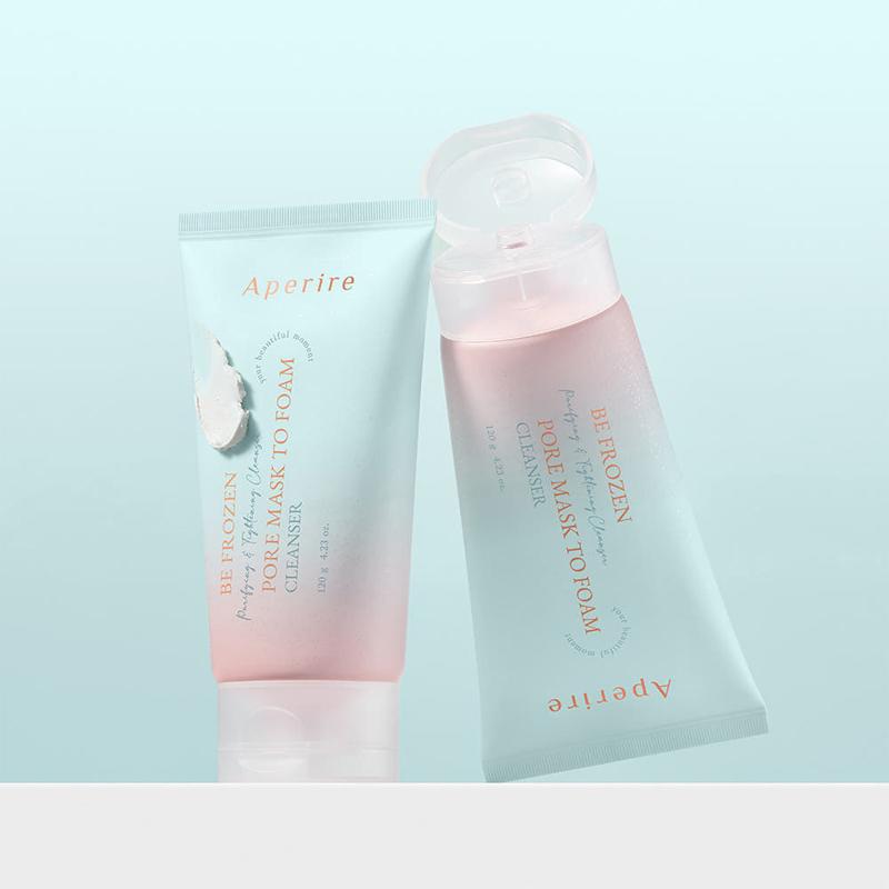 Aperire Be Frozen Pore Mask To Foam Cleanser 120g
