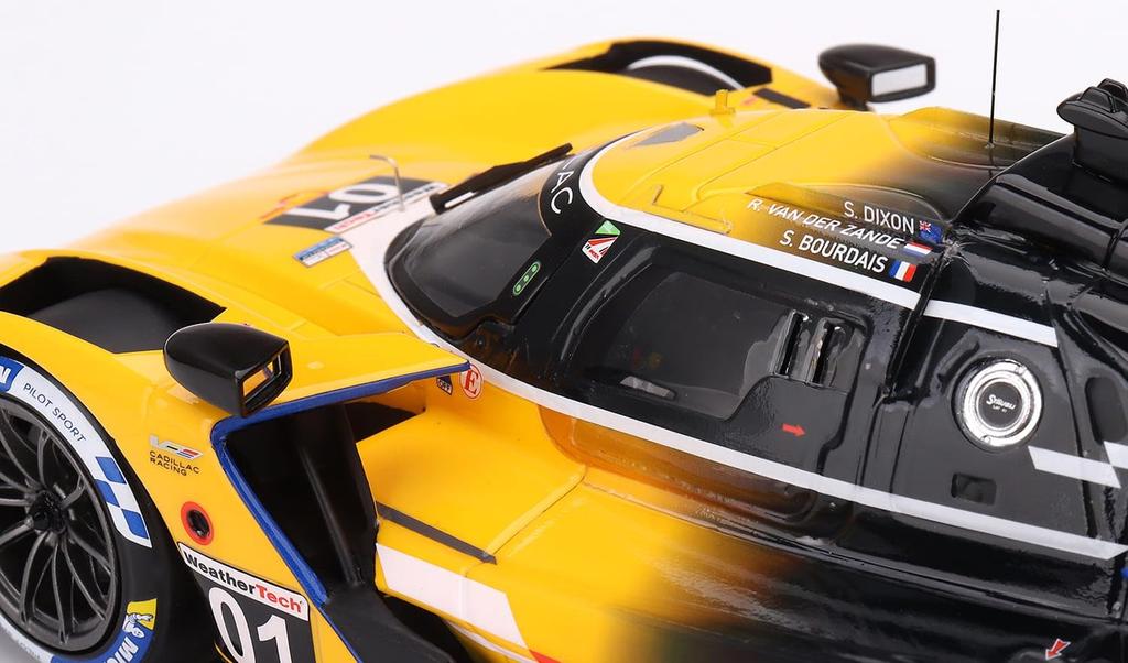 TOP SPEED Cadillac GTP IMSA Daytona 24 Hours 3rd Place Car 2023 Chip Ganassi Racing 1/18 V-LMDh #01 (Finished Model)