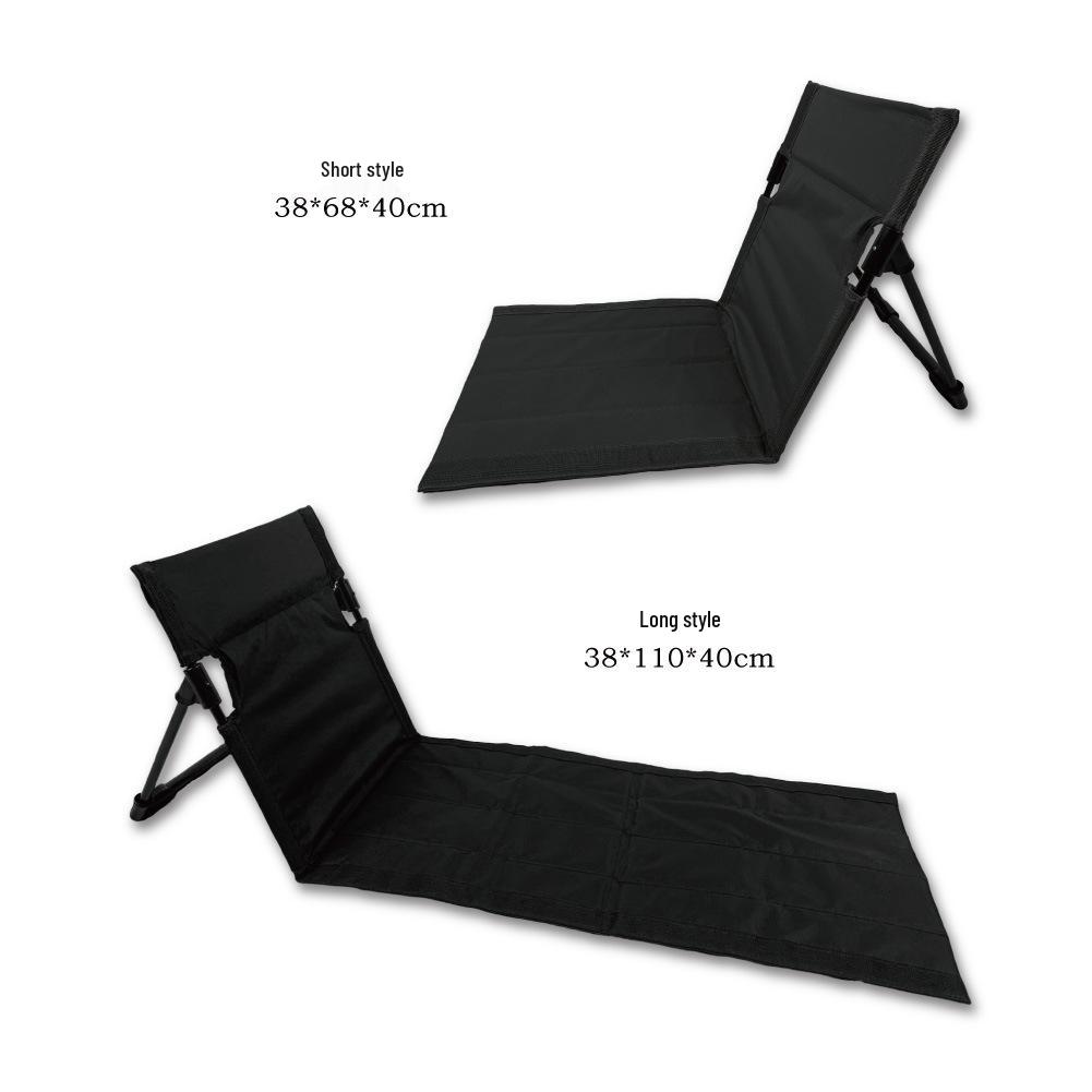 Ultralight Folding Camping Chair with Backrest – Portable Outdoor and Beach Leisure Chair