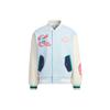 adidas Originals Baseball Jacket Unisex Snow Crystal Blue (Unisex) Baseball Jackets HY7248