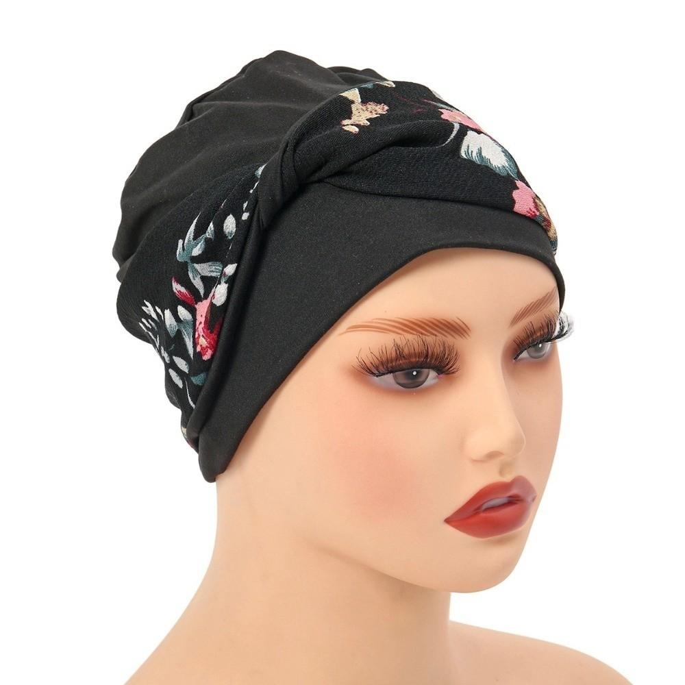 Elastic Knot Chemo Hat Stretchy Turban Hat Fashion Beanie Hats