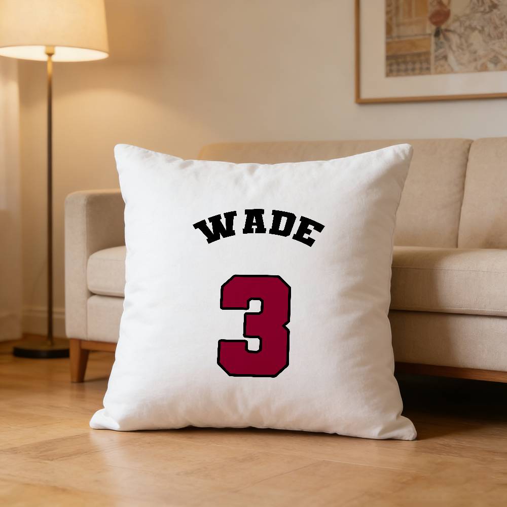 

Basketball number BRYANT 24 CURRY 30 JAMES 23 Pillow Case Pattern Printed Pillowcase For Living Room Sofa Cushion Cover 30x30cm