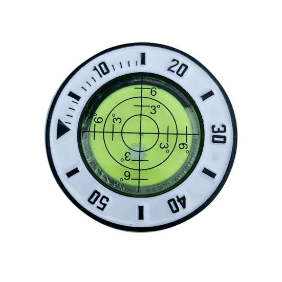 Golf Green Reader with Iron Box Magnetic Ball Marker High Precision Level Aid Bubble Tool Golf Putting Training Accessories