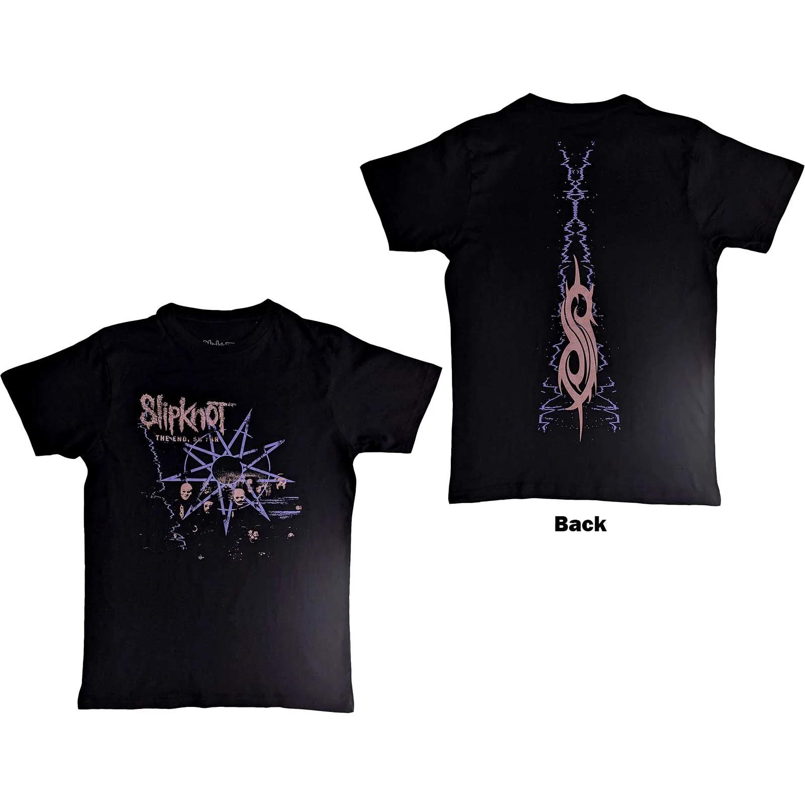 Slipknot T-Shirt: The End So Far Band Photo (Back Print) OFFICIAL NEW XL
