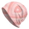 Bonnet Hats Pink Heart Men Women's Thin Hat Preppy Phone Case Retro Cap Street Skullies Beanies Caps