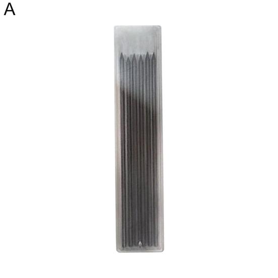 2.8mm Solid Carpenter Pencil Built-in Sharpener Scratch-resistant Graphite Manual Operation Woodworking Marking Pencil for Construction