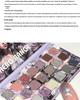 21-Color Cool Moon Tones Eyeshadow Palette: Matte, Pearlescent, Glitter Sparkle - High-End Feel, Affordable Makeup