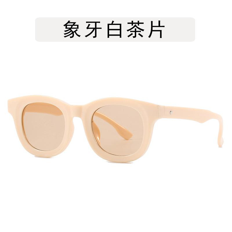 

Korean Style Sunglasses for Women Round Shape UV Protection Men s Sunglass Party Club Travelling Female Sunglass