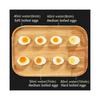 Electric Egg Boiler, Quick Egg Cooker Auto Shut Off, Ideal for Soft, Semi-Hard, Poached, Steamed Eggs, Vegetables and Dumplings, Stainless Steel Tray,