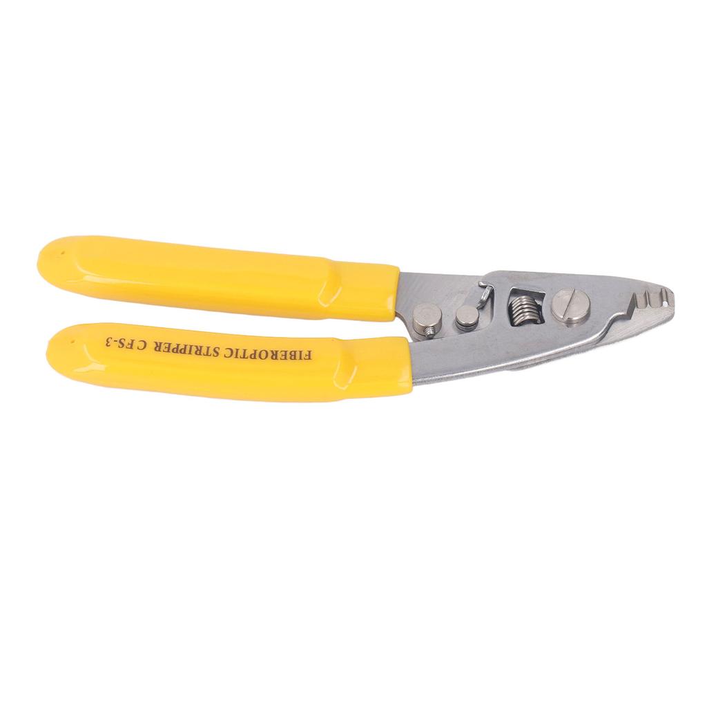Fiber Optic Stripper Stainless Steel 3 Port Hole Cable Wire Stripping Tool CFS‑3