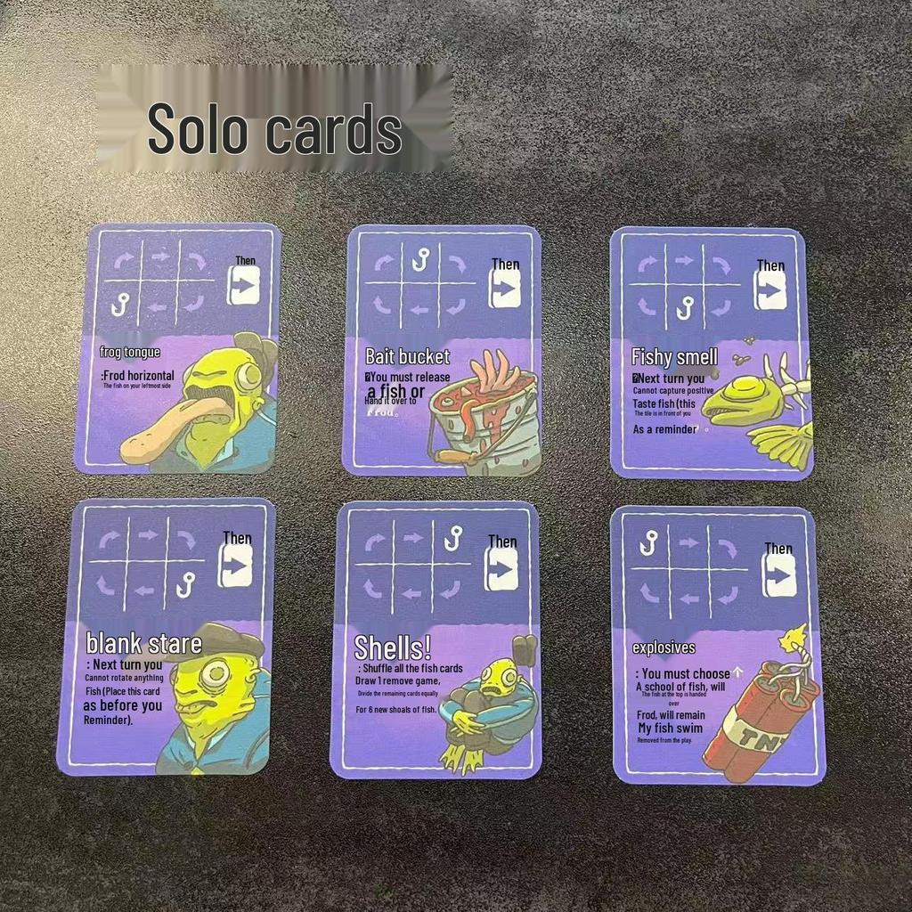 Oberflächliche Bedauern: Solo- und Mehrspieler-Kartenspiel-Strategiespiel mit Meeres-Thema (1-4 Spieler)