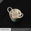 Flower Tea Infuser Hand Painted Ceramic Tea Strainer for Women Tea Lovers