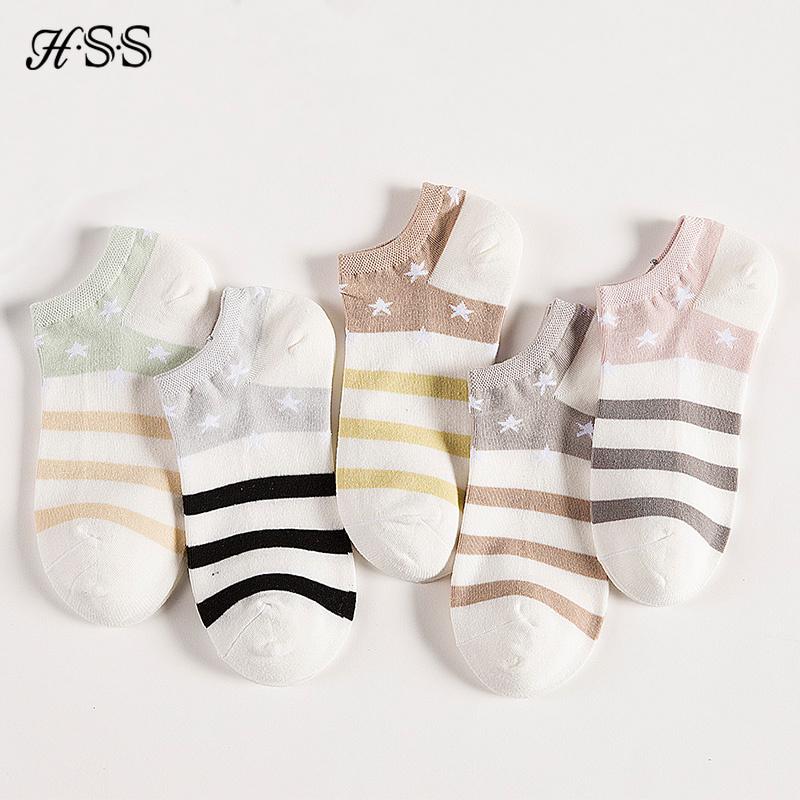 

Женские хлопковые носки, летние носки в полоску, Hommes Chaussettes, невидимые хлопковые носки до щиколотки
