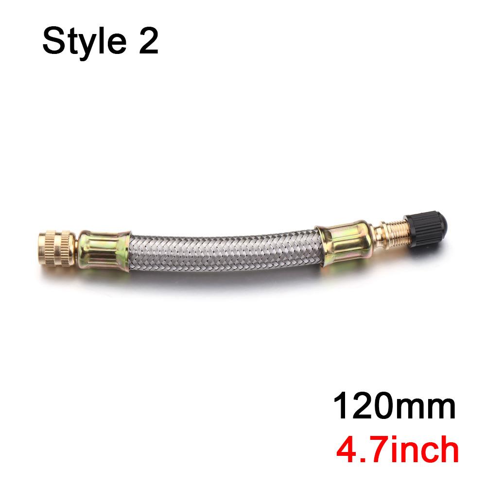 MTB Bike Accessories Tire Inflator Silicone Nozzles Extended Nozzle