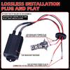 2PCS Canbus Decoder LED H7 Error Free Turbo Anti-Flicker Error Canceller EMC External Driver Mini CANBUS Plug and Play 12V 24V