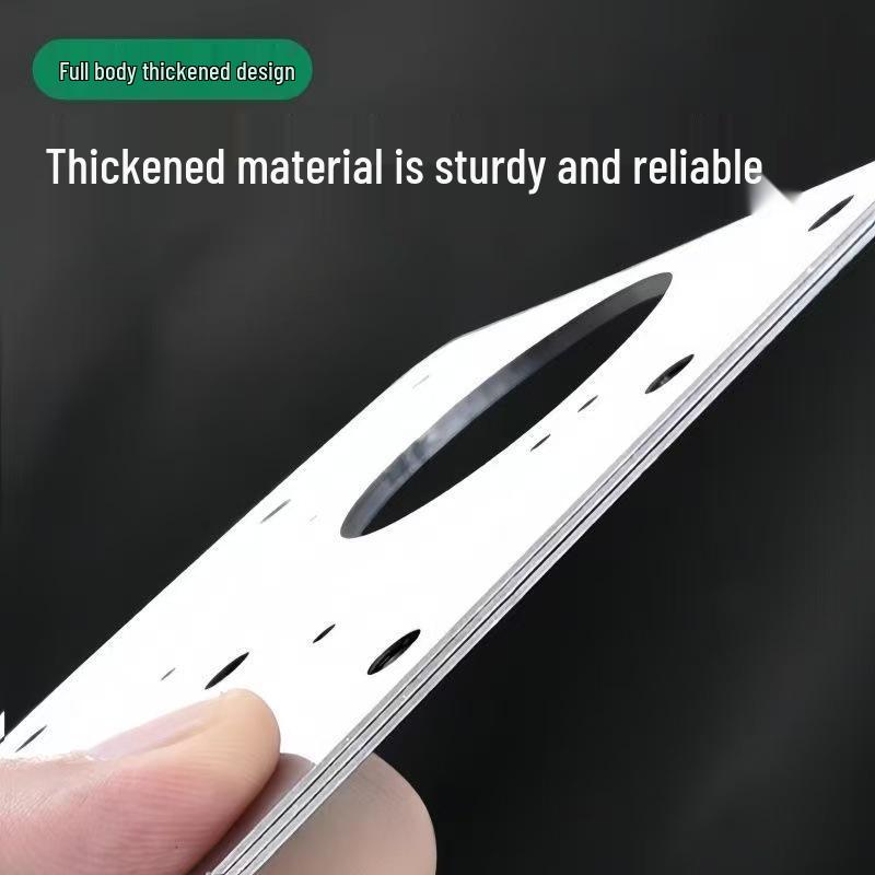 Stainless Steel Thickened Hinge Repair Plate for Cabinet Doors