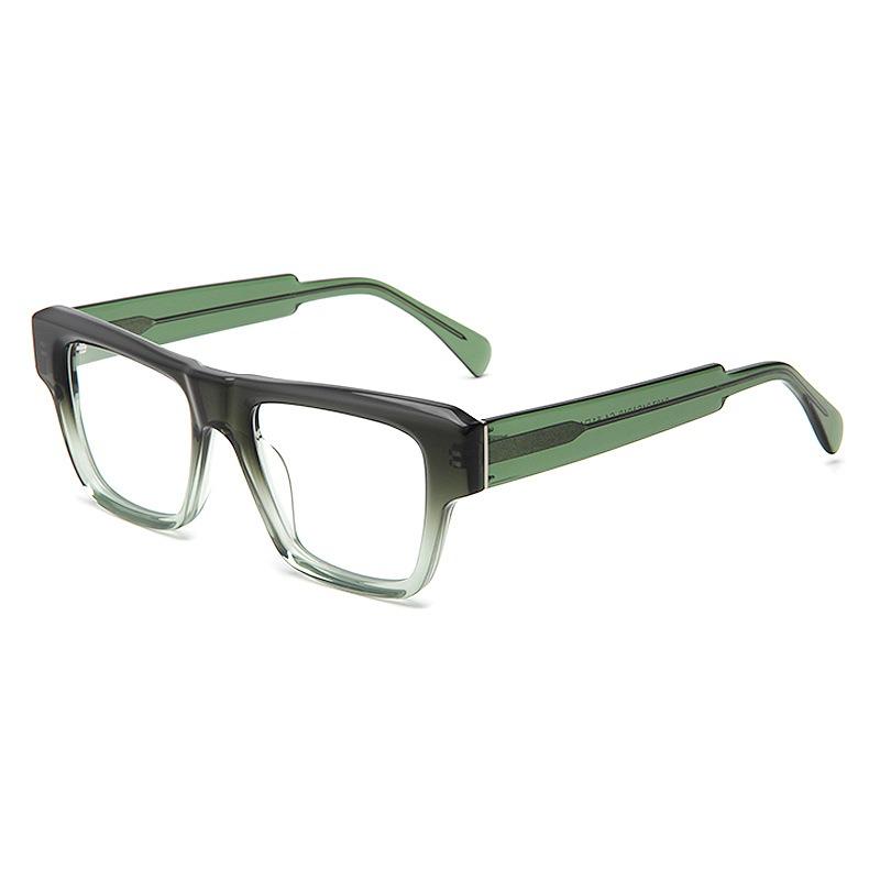 Men's Acetate Glass Frame for Man High-Quality Brand Design Fashion Optical Eyeglasses Frame Women's Decorative Glasses
