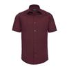 Russell Collection Mens Stretch Fitted Shirt