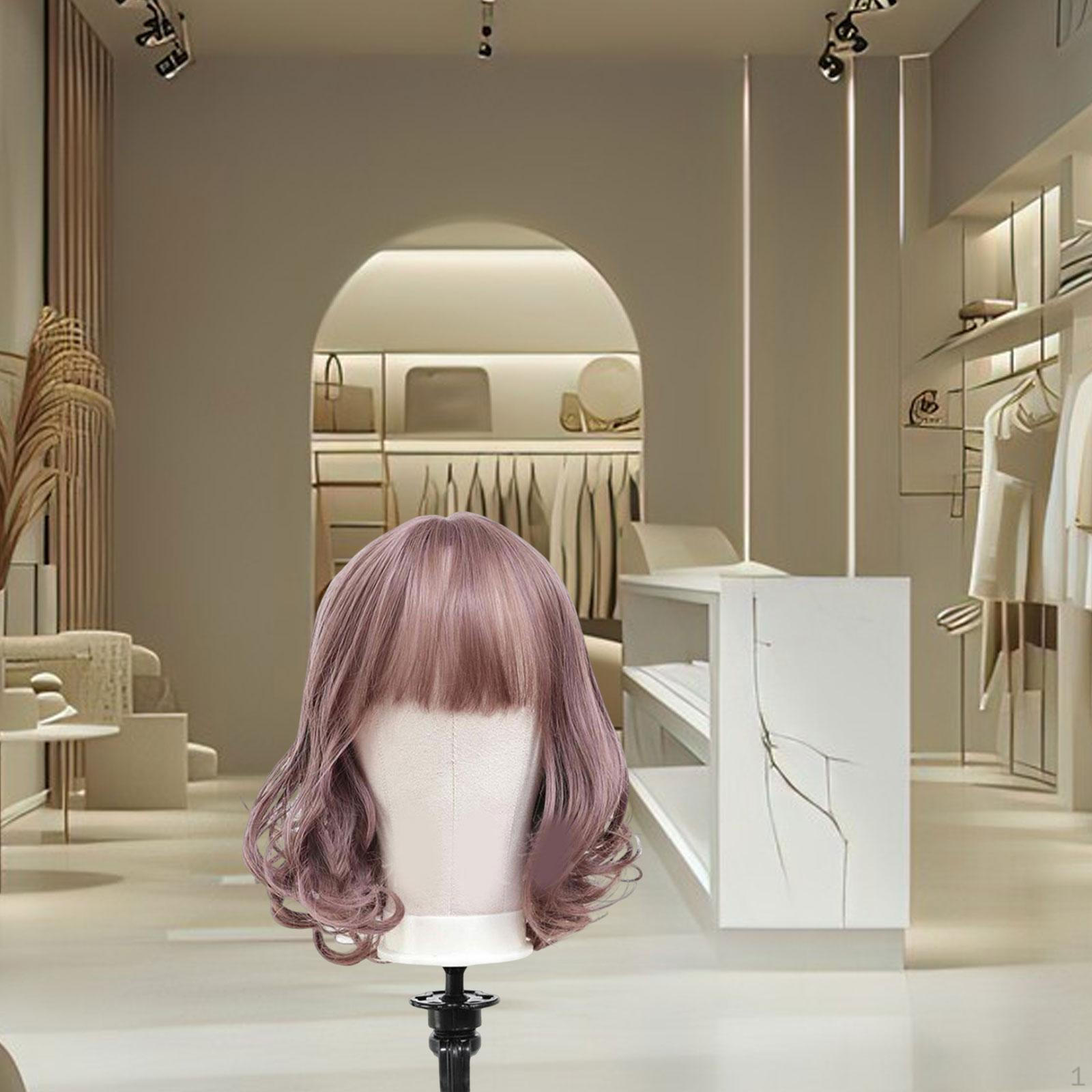

Wigs Display Mannequin Head 22inch Styling and Model Easy to Use Practical Multifunctional