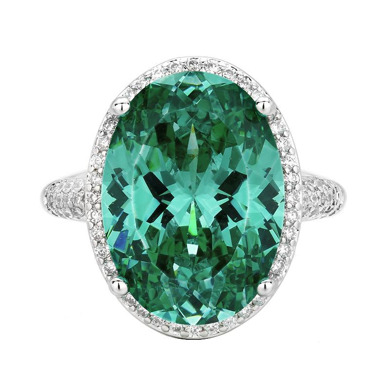 Luxuriöse geometrische Zirkonia-Schmucksets für Damen 2025 Neue Mode Ohrringe Ringe Halskette Schmuck Hochzeitsparty-Accessoires