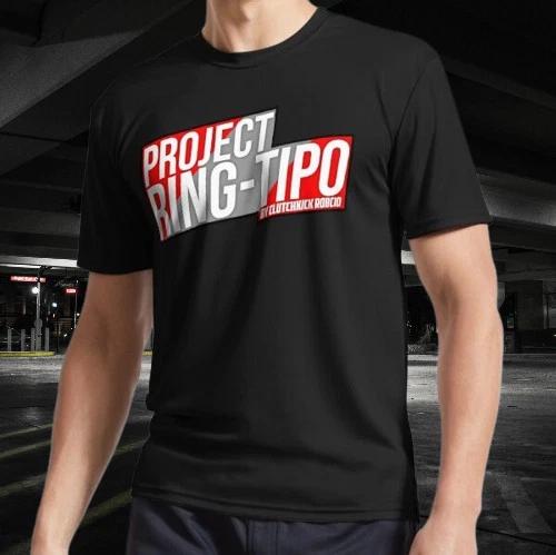 Project Ring-Tipo Logo Active T-Shirt Funny Size Mode American T-shirt 4XL
