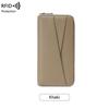New Anti-magnetic Women's Wallet, Liwen Multi-compartment Passbook, Long Wallet, Simple and Large-capacity Clutch.