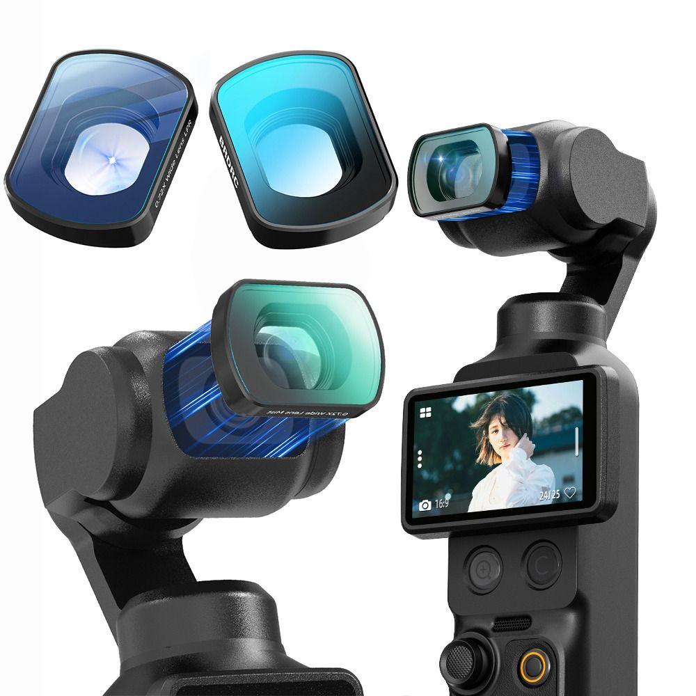 HD Optisches Glas Schönheitsfilter für DJI Osmo Pocket 4 3 Gimbal Kamera Zubehör