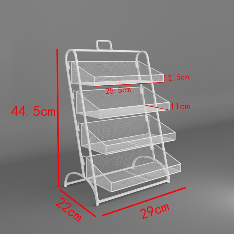 Kompaktes Kassenregal – Kleine Lebensmittelaufbewahrung & Betelnuss-Präsentation für Bubble-Tea-Läden